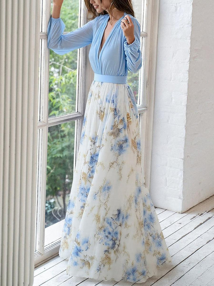 Elda - Vestido Maxi Floral