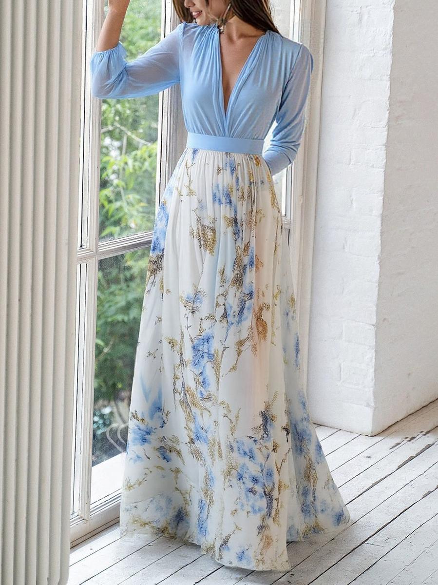 Elda - Vestido Maxi Floral