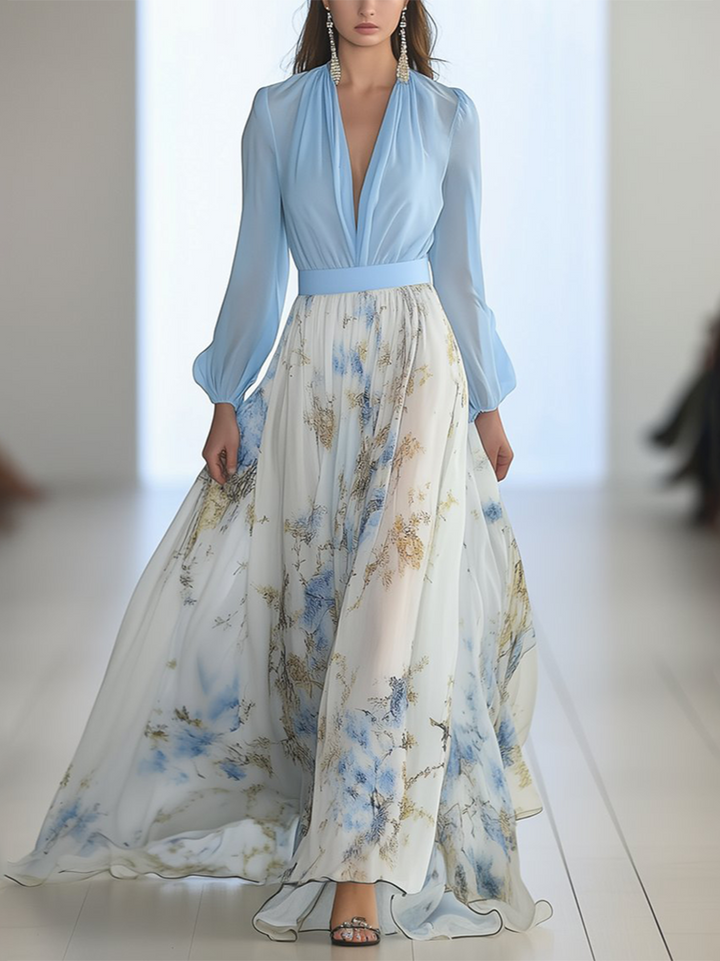 Elda - Vestido Maxi Floral