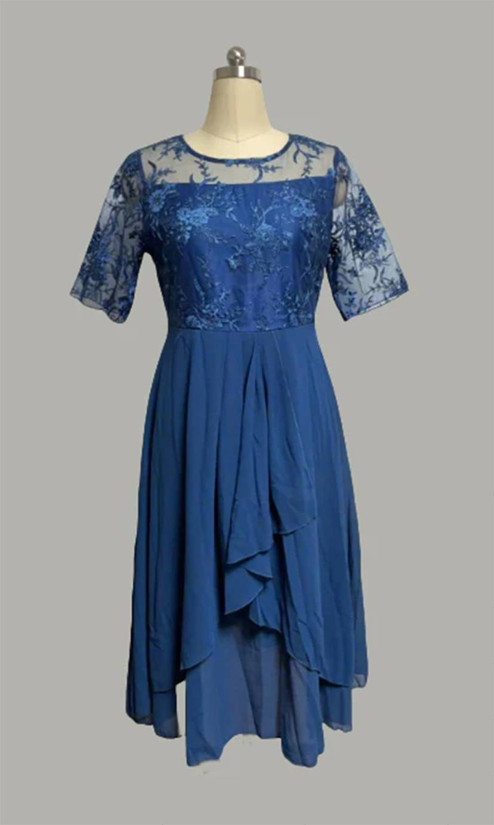 Eline - Vestido Evasê Midi