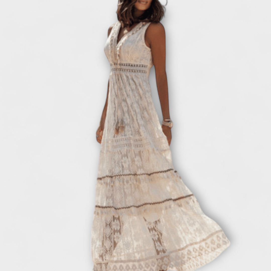 Perla - Vestido Maxi Boho