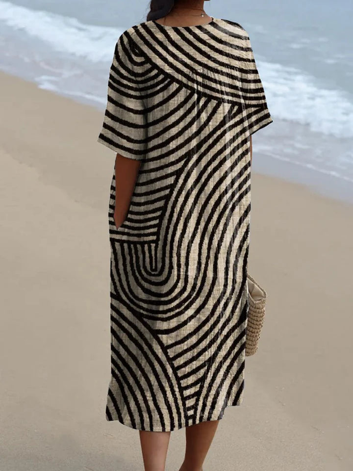 Jinte – Vestido Gráfico
